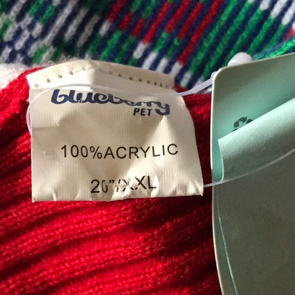 NWT Blueberry dog sweater 20” XXL. - Picture 5 of 7
